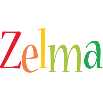 Zelma birthday logo