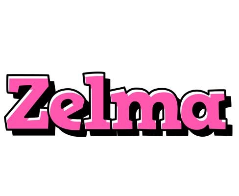 Zelma girlish logo