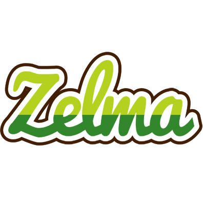 Zelma golfing logo