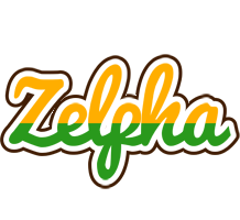 Zelpha banana logo