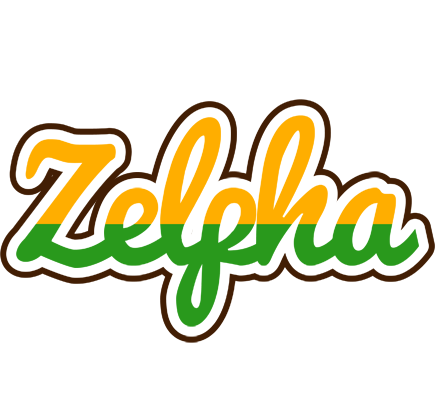 Zelpha banana logo