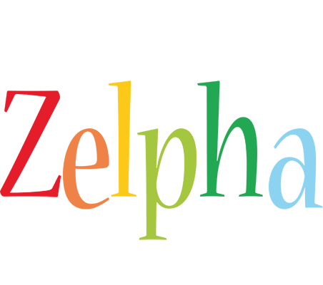 Zelpha birthday logo
