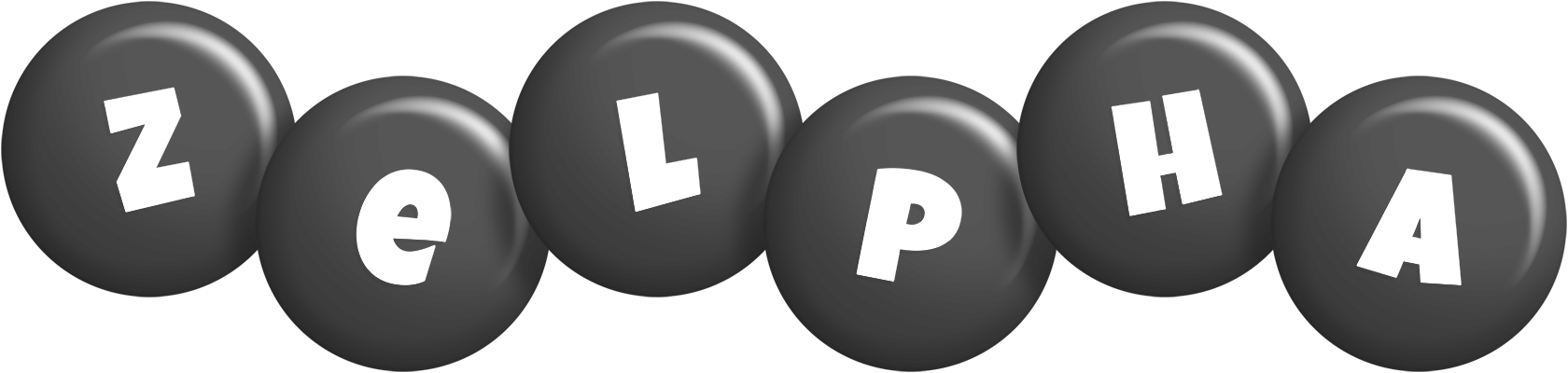 Zelpha candy-black logo