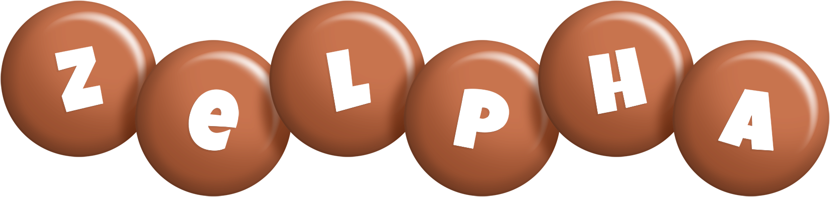 Zelpha candy-brown logo