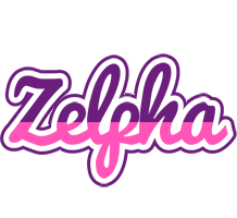 Zelpha cheerful logo