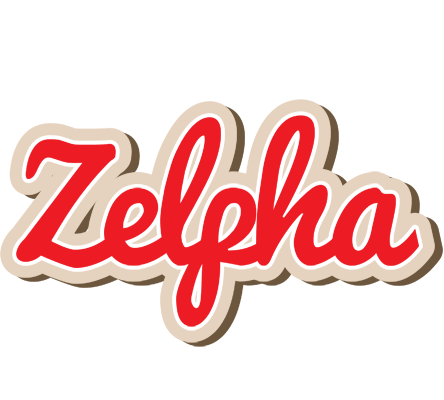 Zelpha chocolate logo