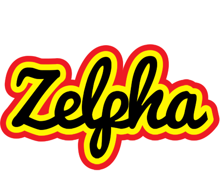 Zelpha flaming logo