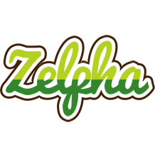 Zelpha golfing logo