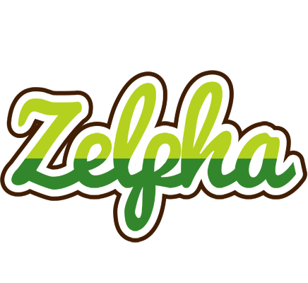 Zelpha golfing logo