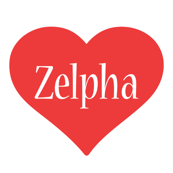 Zelpha love logo