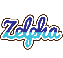 Zelpha raining logo