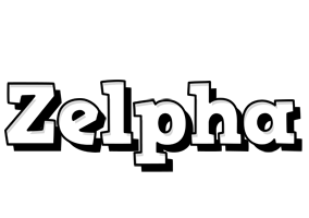 Zelpha snowing logo