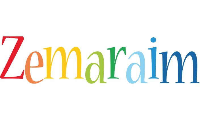 Zemaraim birthday logo