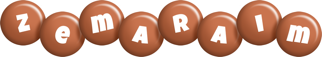 Zemaraim candy-brown logo