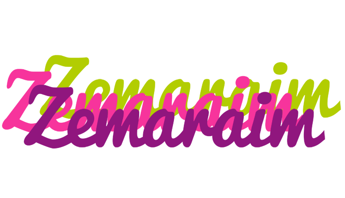 Zemaraim flowers logo
