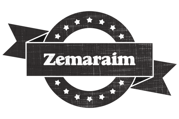 Zemaraim grunge logo