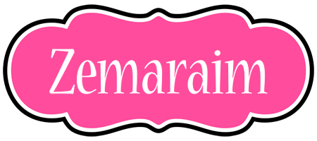 Zemaraim invitation logo