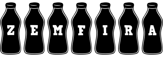 Zemfira bottle logo