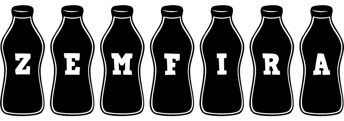 Zemfira bottle logo