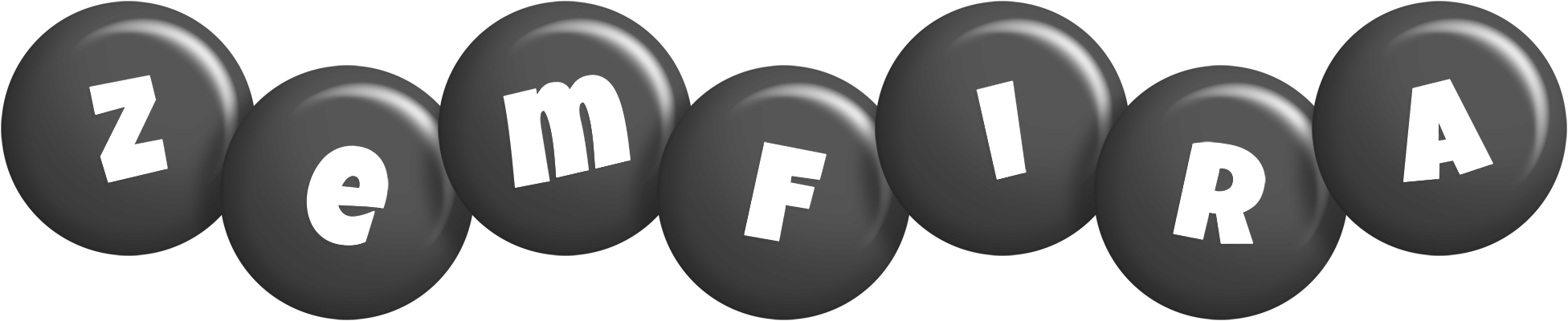 Zemfira candy-black logo