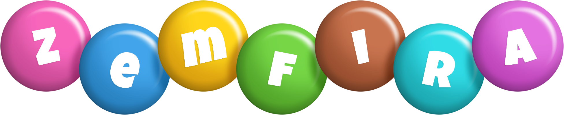 Zemfira candy logo