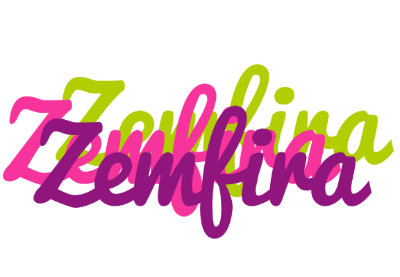 Zemfira flowers logo