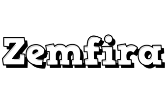 Zemfira snowing logo