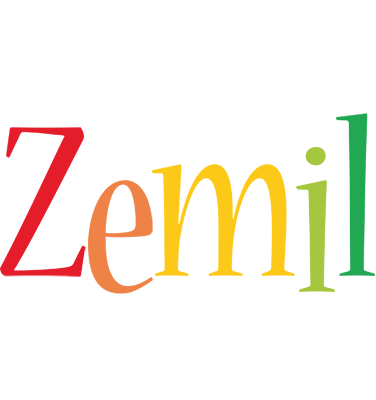 Zemil birthday logo