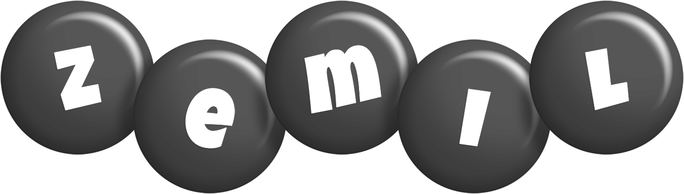 Zemil candy-black logo