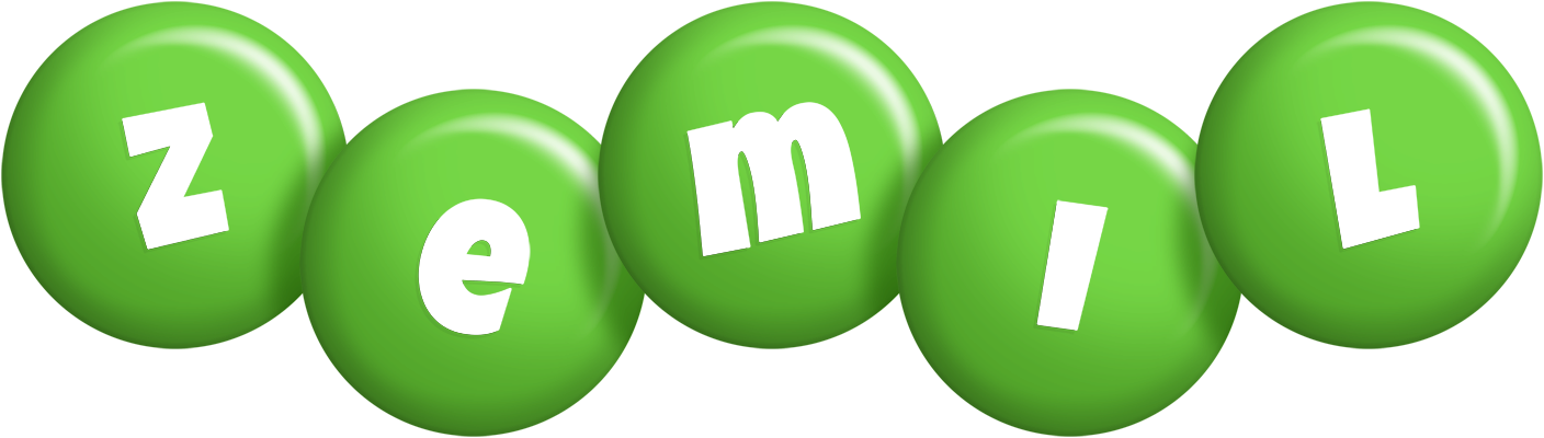 Zemil candy-green logo