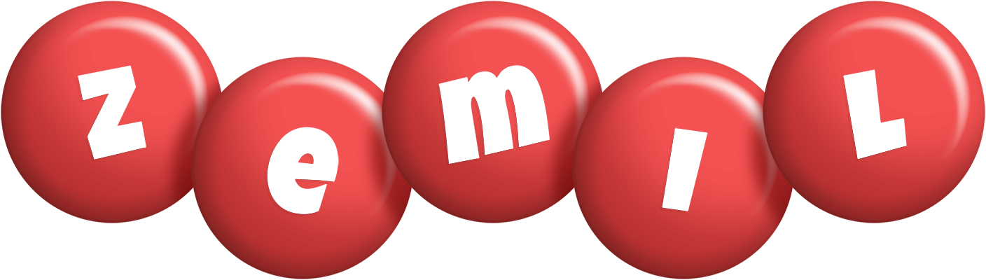 Zemil candy-red logo