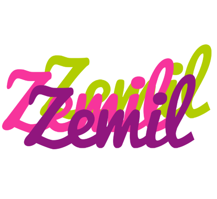 Zemil flowers logo