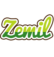Zemil golfing logo