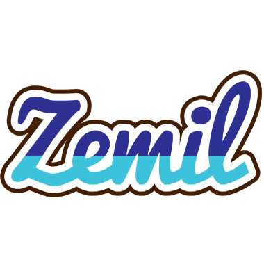 Zemil raining logo