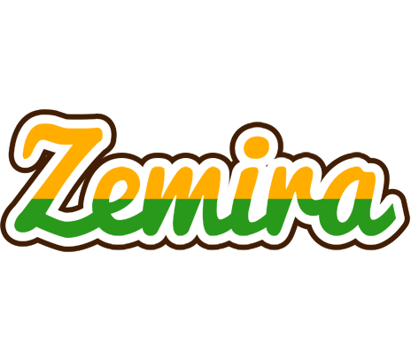 Zemira banana logo