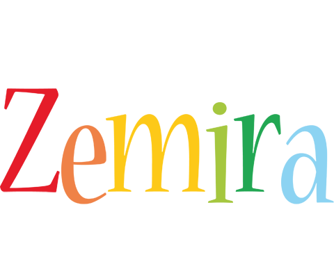 Zemira birthday logo