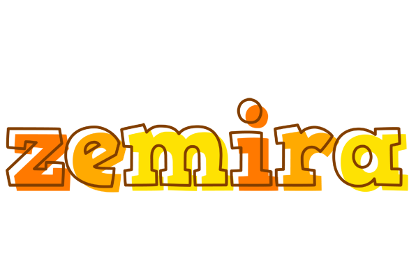 Zemira desert logo