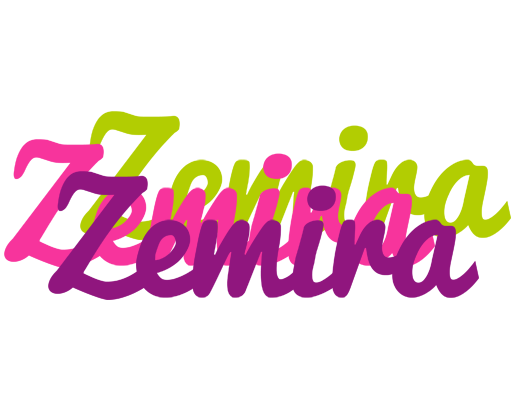 Zemira flowers logo