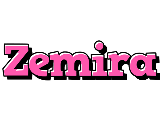 Zemira girlish logo