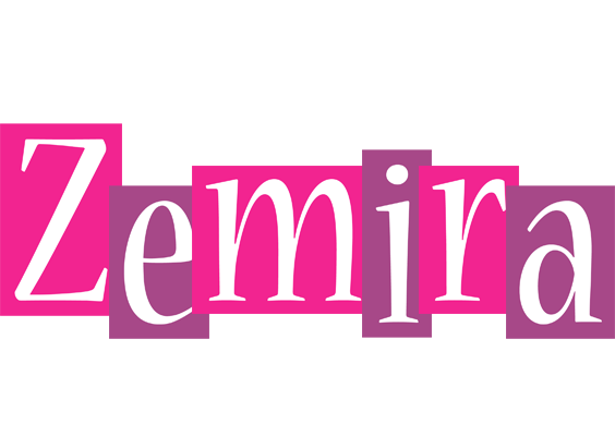 Zemira whine logo