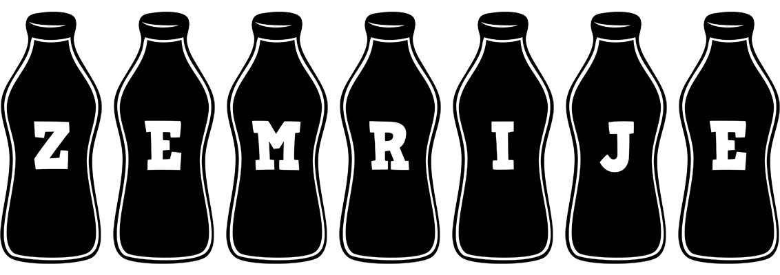 Zemrije bottle logo
