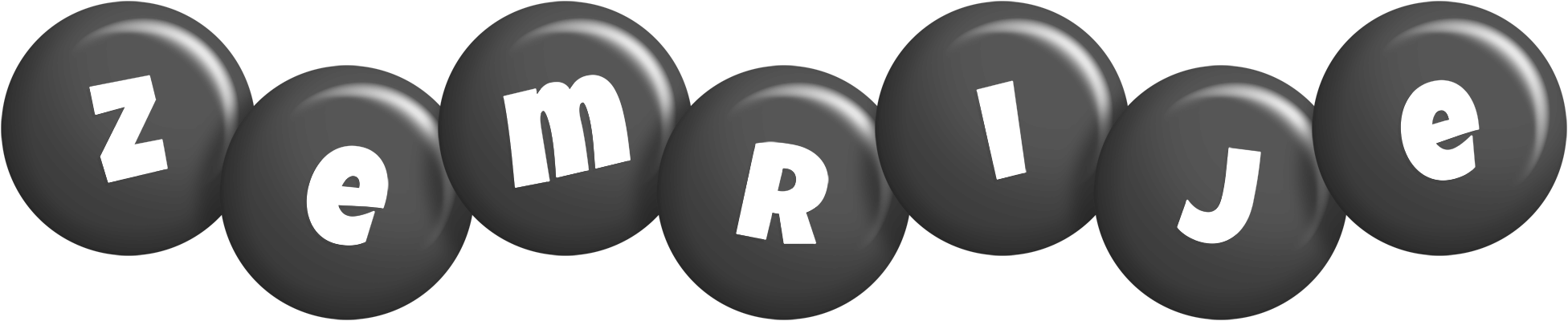 Zemrije candy-black logo