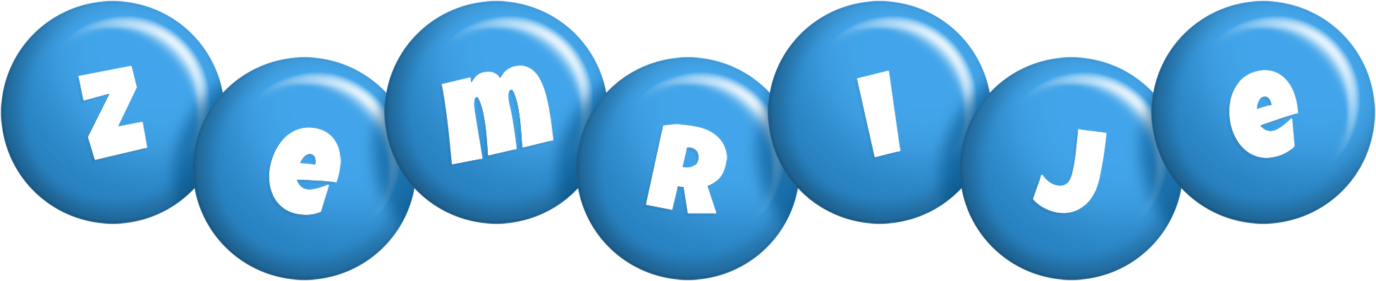 Zemrije candy-blue logo