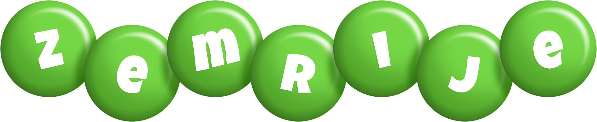 Zemrije candy-green logo
