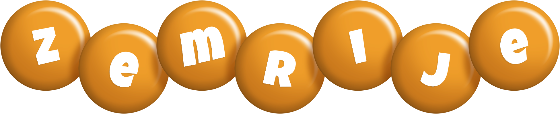 Zemrije candy-orange logo
