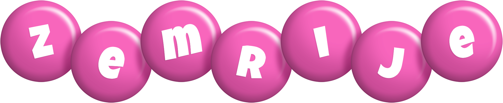 Zemrije candy-pink logo