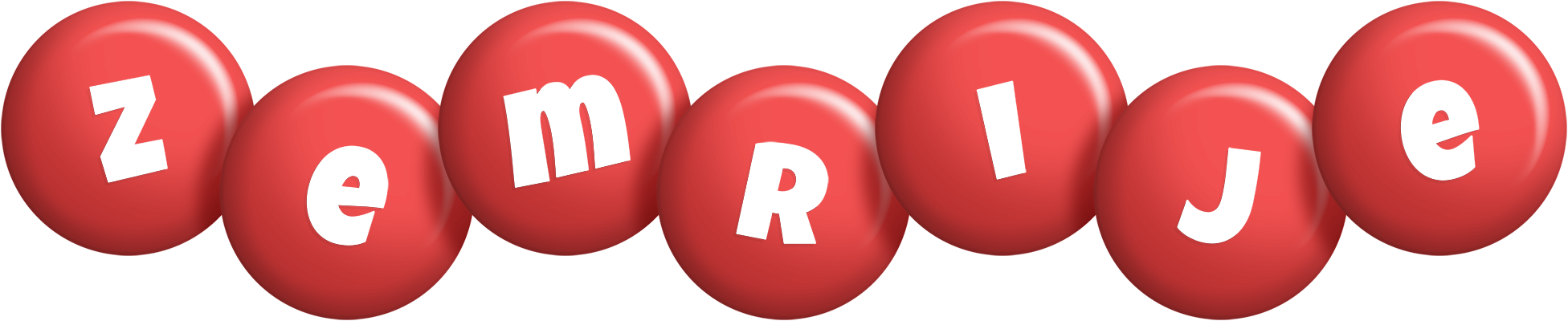 Zemrije candy-red logo