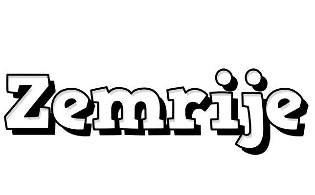 Zemrije snowing logo