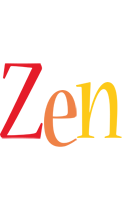 Zen birthday logo