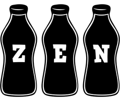 Zen bottle logo